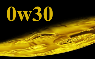 Характеристики масла вязкостью 0w30
